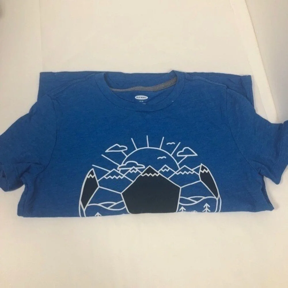 Old‎ Navy Boys Blue Shirt Size M (8)